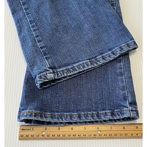 Levis 518 Superlow Bootcut Curvy Denim Jeans Women's Size 11 Long ( Fit 32x33) - Picture 6 of 10